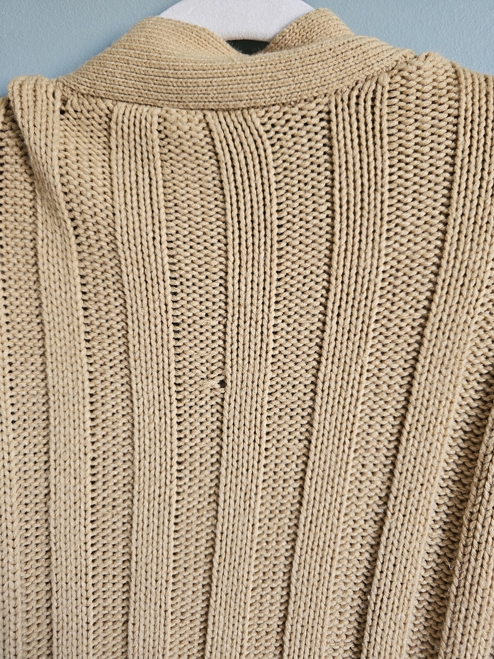 Zenana Cable Knit Button-Front Women's Sweater Cardigan - Picture 6 of 6